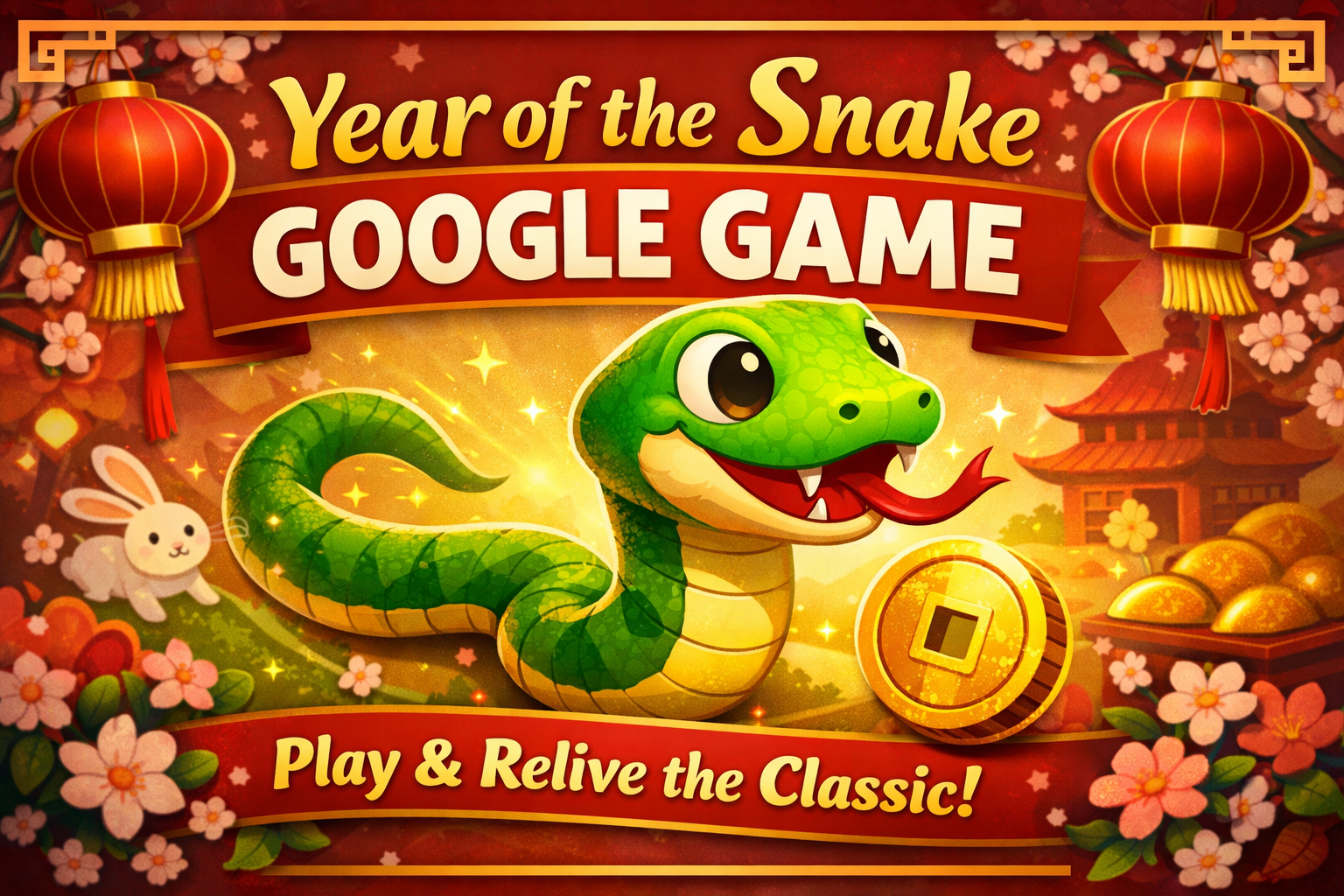 Year of the Snake Google Game