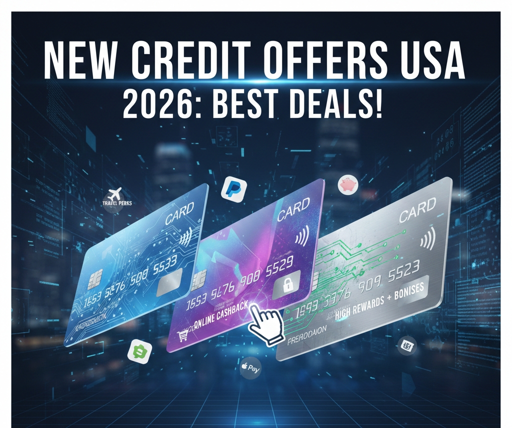 New Credit Card Offers in the USA (2026): Best Deals You Shouldn’t Miss