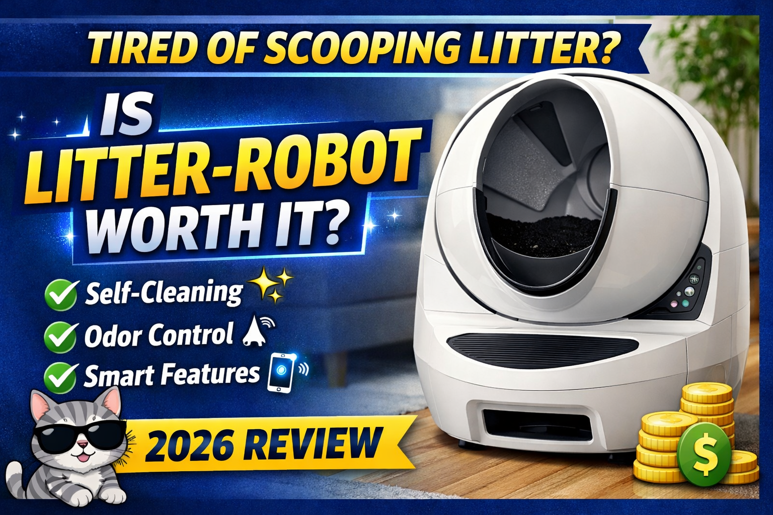 Tired of Scooping? Here’s Why Litter-Robot Is a Game-Changer for Cat Owners (2026 Review)