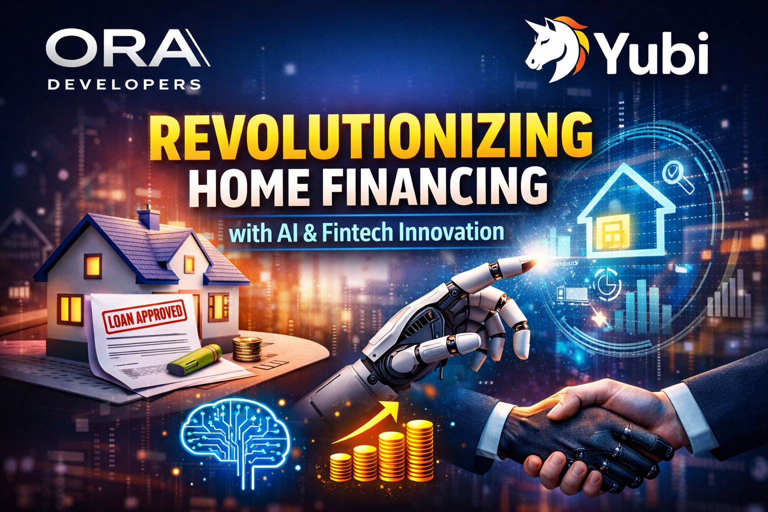 Ora Developers Partners with Fintech Unicorn Yubi to Revolutionize Home Financing Through AI and Innovation