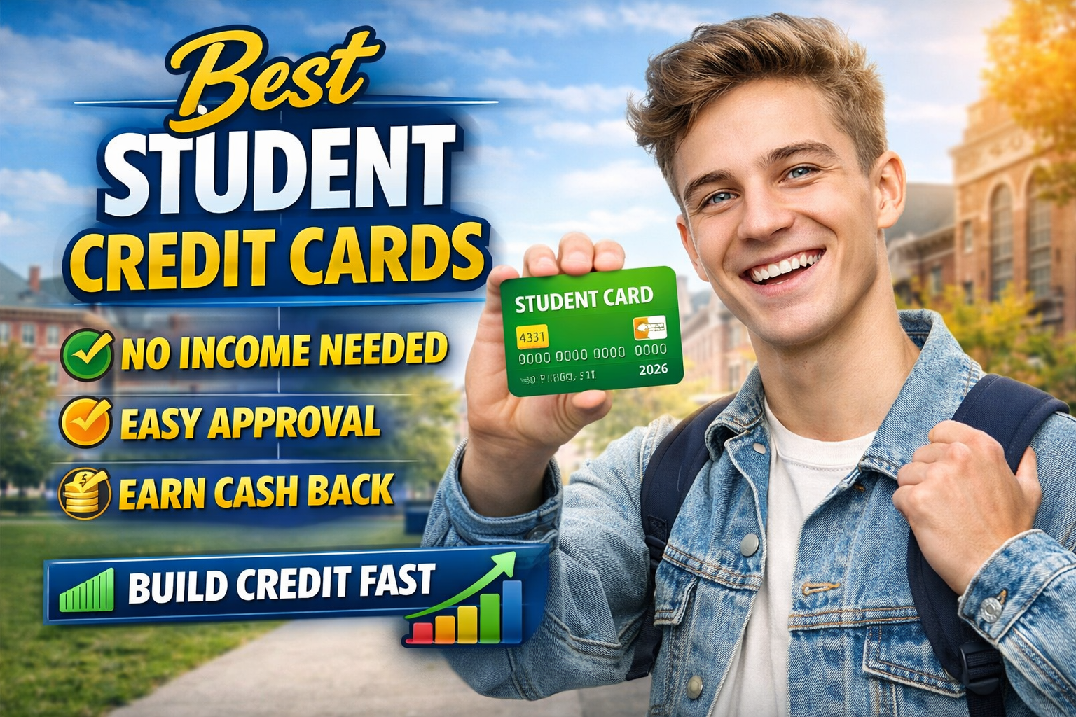 best credit cards for beginners in USA 2026